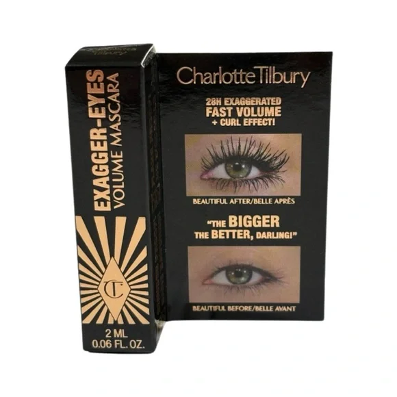 CHARLOTTE TILBURY Exagger-Eyes Volume Mascara - .06 oz NIB - Picture 6 of 6